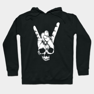 Skeleton Rocker Hand Hoodie